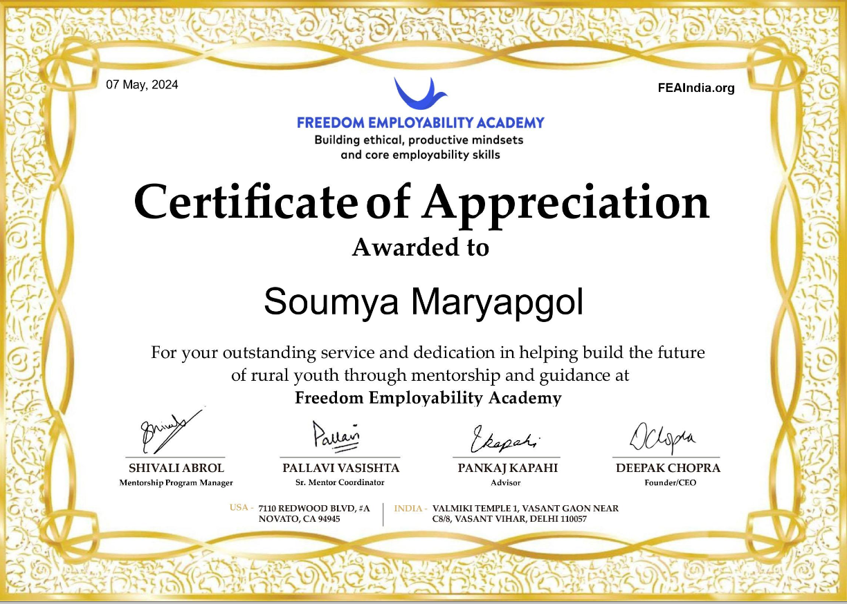 Soumya Freedom Ngo